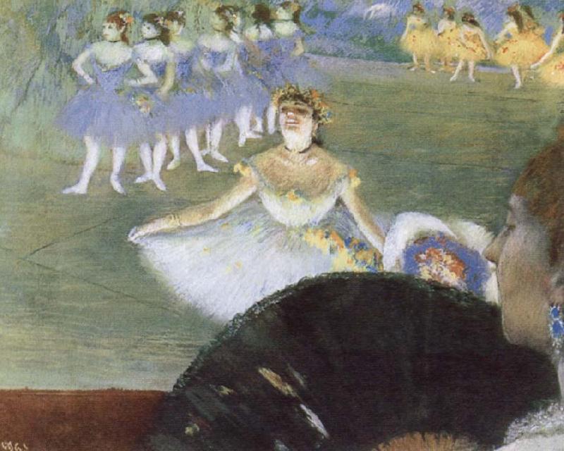 Edgar Degas The Star or Dancer on the Stage China oil painting art